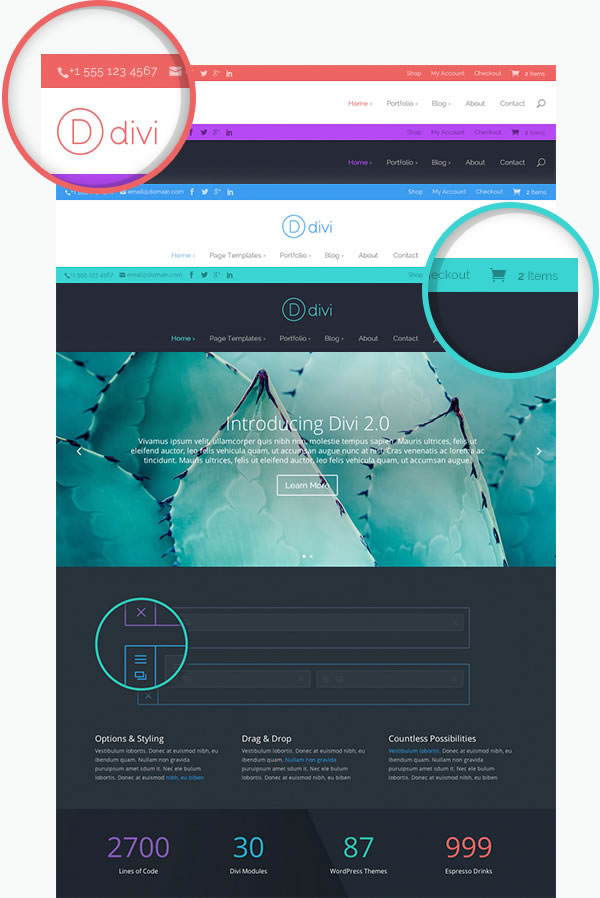 divi pagebuilder theme