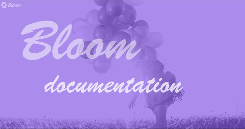 Bloom email opt-in plugin: with in-depth documentation