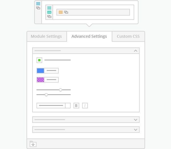 divi 2.4 sneak peek advanced design settings