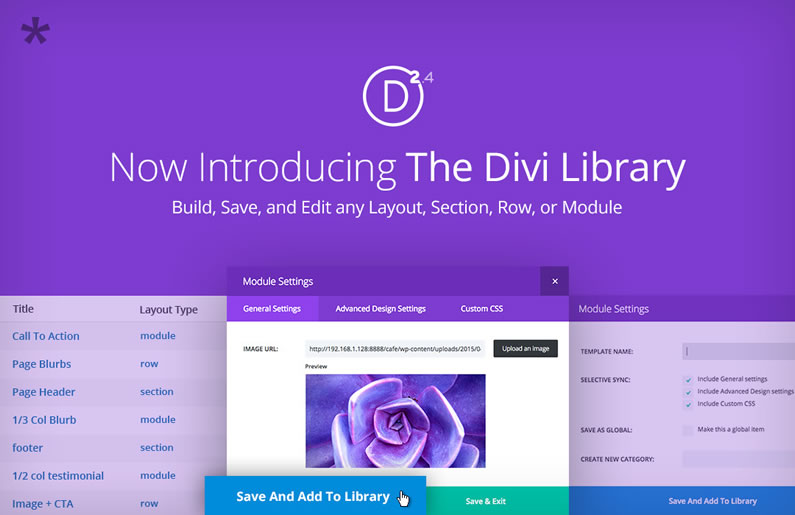 divi 2.4 divi library