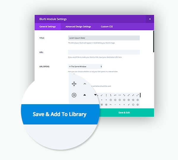 divi 2.4 saving global items to library 01