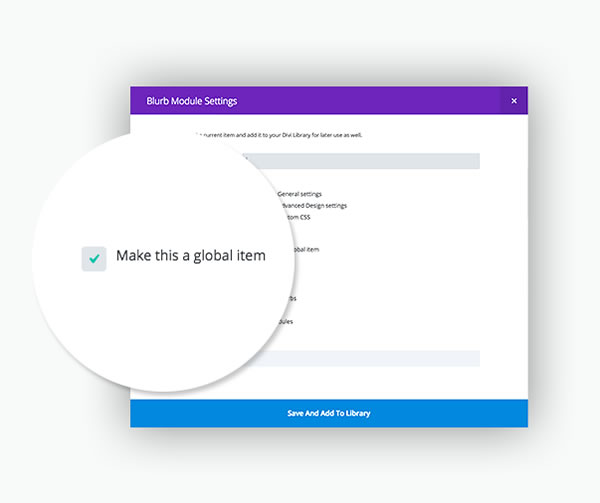 divi 2.4 saving global items to library 02