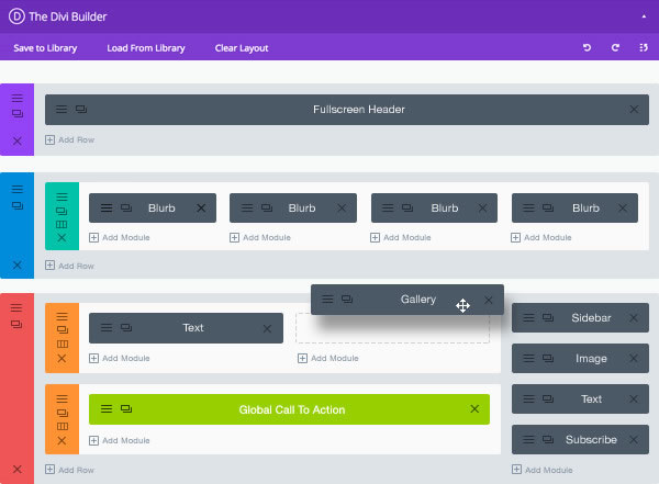 divi builder plugin builder interface