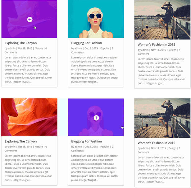 divi 2.6 improved image and blog modules