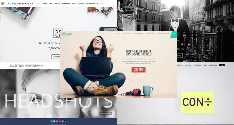 Divi theme: 5 Divi sites that excite and inspire