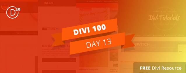 divi 13 countdown day 3