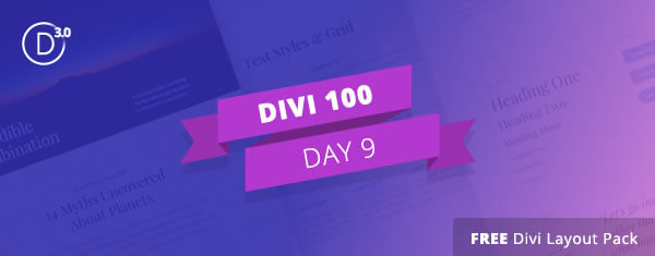 divi 3 countdown day 9