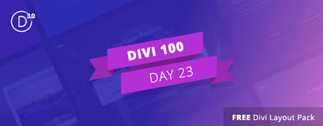 divi 3 countdown day 23