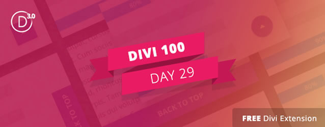 divi 3 countdown day 29