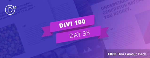 divi 3 countdown day 35