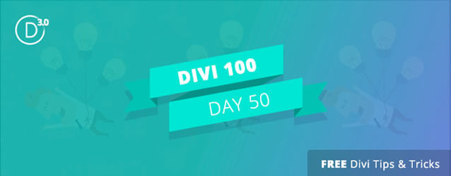 divi 3 countdown day 50