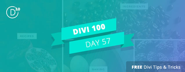 divi 3 countdown day 57