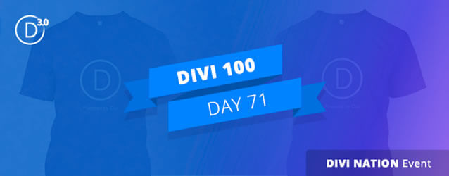 divi 3 countdown day 71