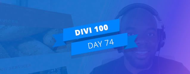 divi 3 countdown day 74