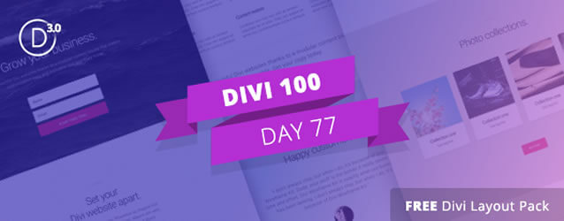 divi 3 countdown day 77