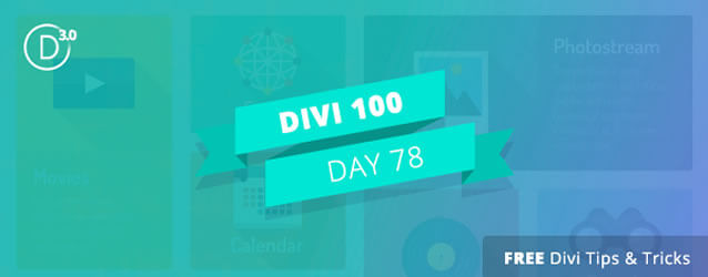 divi 3 countdown day 78