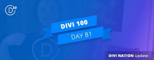 divi 3 countdown day 81