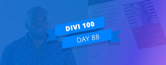 divi 3 countdown day 88