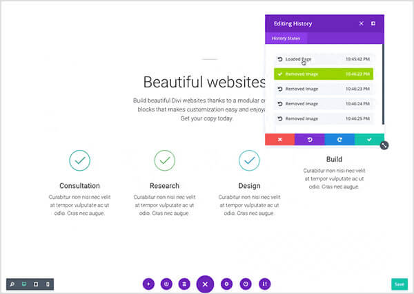 divi 3.0 visual page builder real time editing