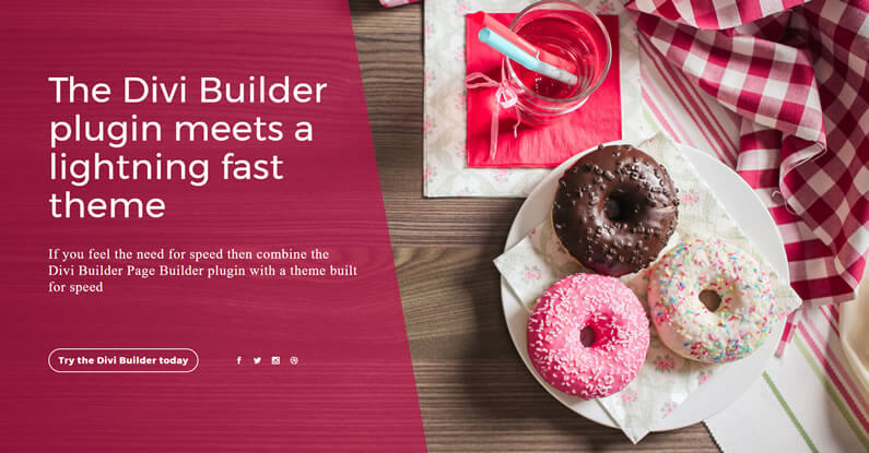 divi builder plugin and fast theme