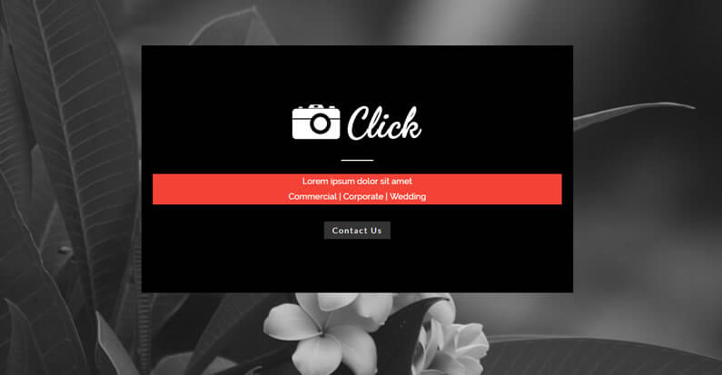 click free divi template create