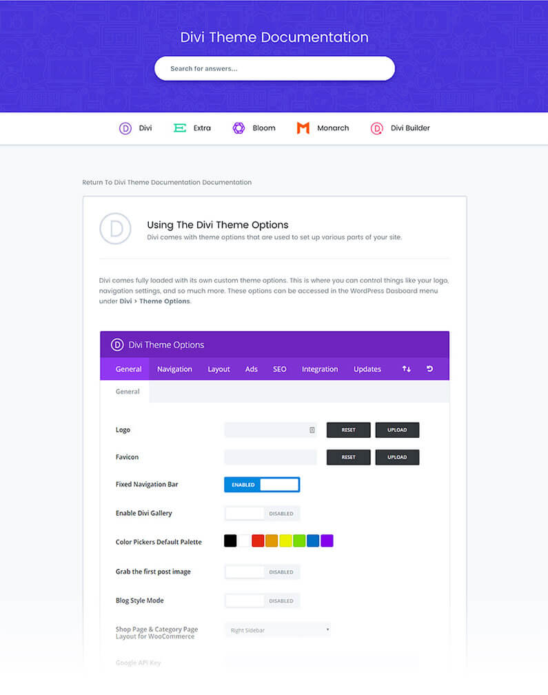 new divi documentation updated tutorials