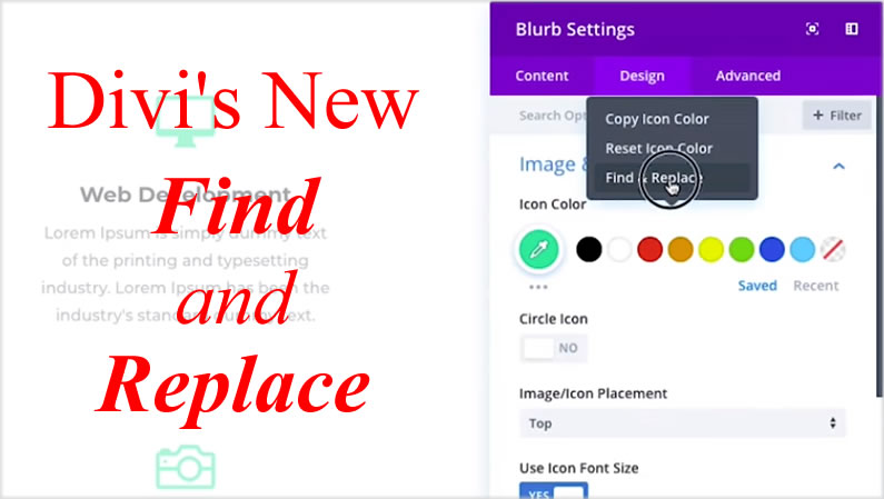 Divi Find and Replace – a fabulous new time saving feature